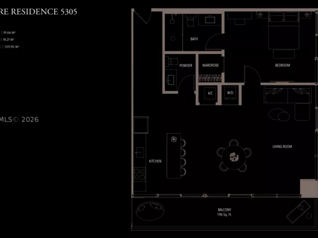 1-bedroom condo for sale in Miami - 20 NE 11th st 5305 - MondialRealty