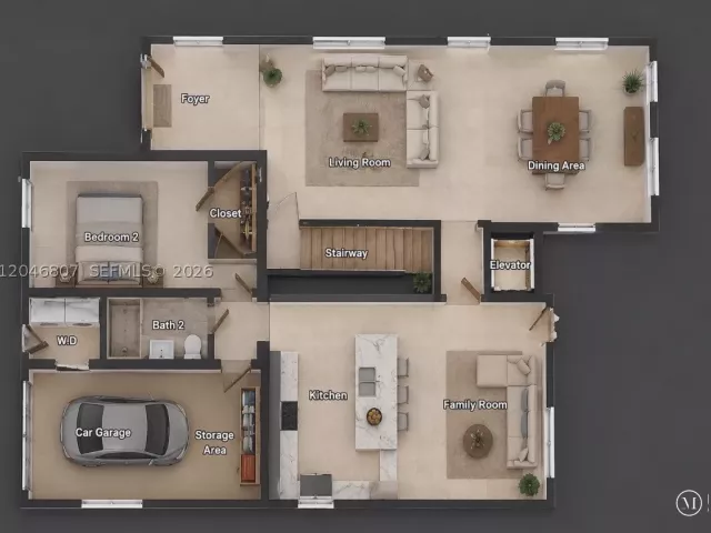 4-bedroom home for rent in Miami Beach - 260 S Coconut Ln - MondialRealty
