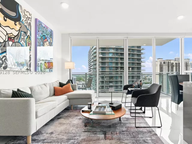 2-bedroom condo for rent in Miami - 1080 Brickell Ave 2609 - MondialRealty
