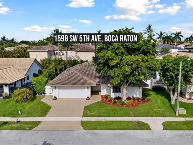 4-bedroom home for rent in Boca Raton - 1598 SW 5th Avenue - MondialRealty