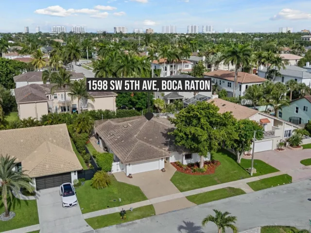 4-bedroom home for rent in Boca Raton - 1598 SW 5th Avenue - MondialRealty
