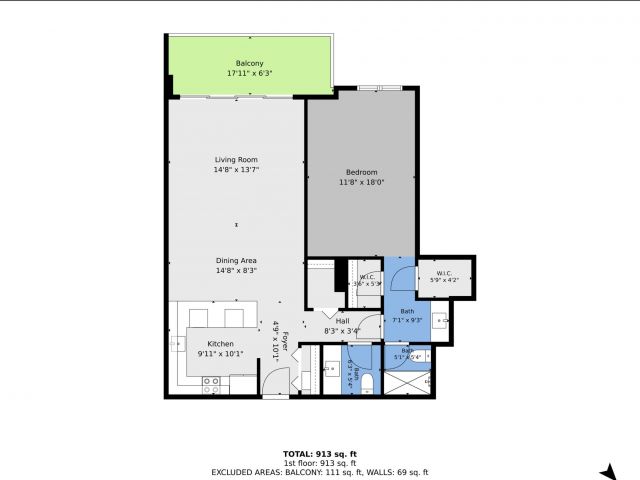 1-bedroom condo for sale in Miami Beach - 2301 Collins Avenue 1205 - MondialRealty
