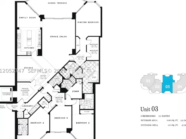 3-bedroom condo for sale in Sunny Isles Beach - 16047 Collins Ave 1703 - MondialRealty