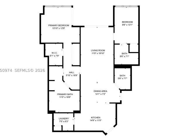2-bedroom condo for rent in Sunny Isles Beach - 18201 Collins Ave 3408 - MondialRealty