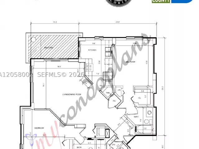 2-bedroom condo for rent in Miami - 701 Brickell Key Blvd 604 - MondialRealty