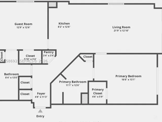 2-bedroom condo for sale in Miami - 500 Brickell Ave 1407 - MondialRealty