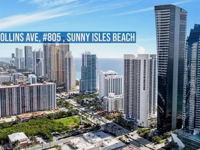 2-bedroom condo for rent in Sunny Isles Beach - 17201 COLLINS Avenue 805 - MondialRealty