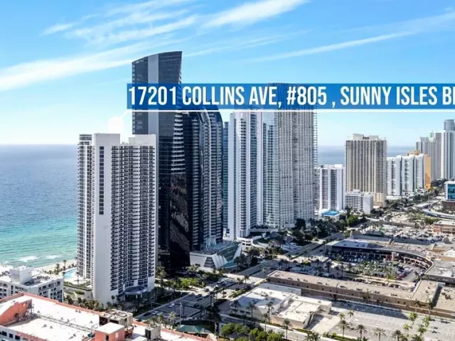 2-bedroom condo for rent in Sunny Isles Beach - 17201 COLLINS Avenue 805 - MondialRealty