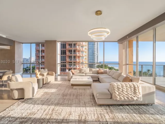 3-bedroom condo for rent in Sunny Isles Beach - 17749 Collins Ave 601 - MondialRealty