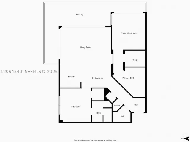 2-bedroom condo for rent in Miami - 68 SE 6th St 3311 - MondialRealty