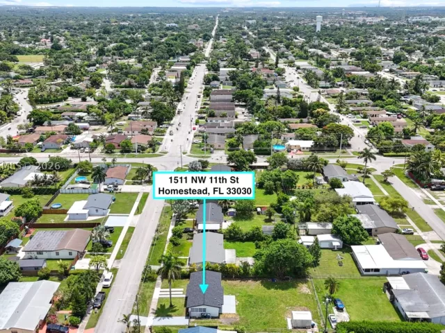3-bedroom home for sale in Homestead - 1500 NW 11th St - MondialRealty
