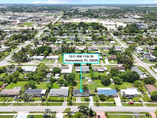 3-bedroom home for sale in Homestead - 1500 NW 11th St - MondialRealty