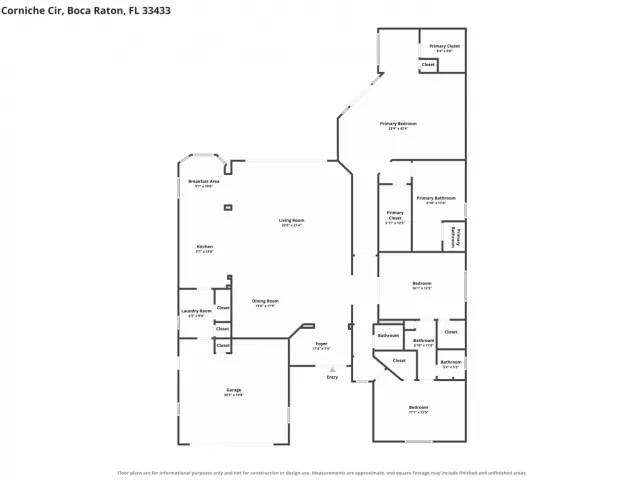 3-bedroom home for sale in Boca Raton - 7795 LA CORNICHE Circle - MondialRealty