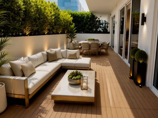 2-bedroom condo for rent in Miami - 600 NE 27th St 604 - MondialRealty