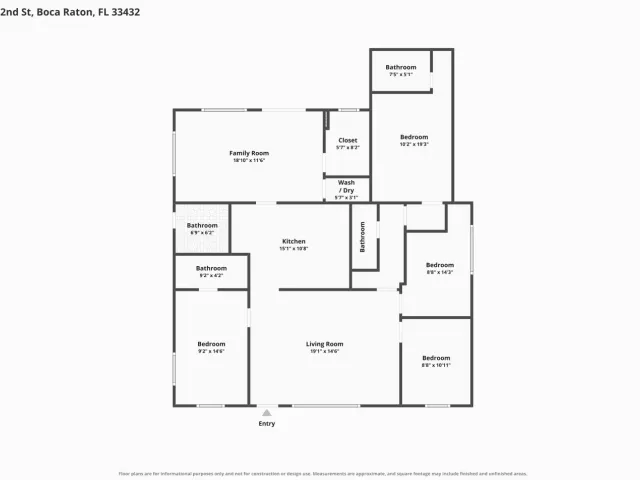4-bedroom home for sale in Boca Raton - 319 SW 2ND Street - MondialRealty