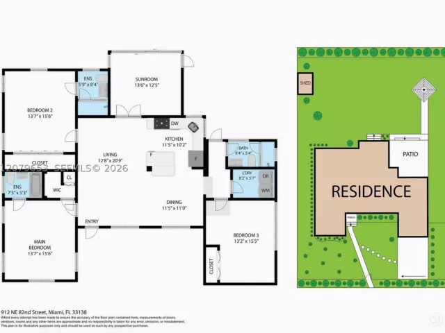 3-bedroom home for rent in Miami - 912 NE 82nd St - MondialRealty