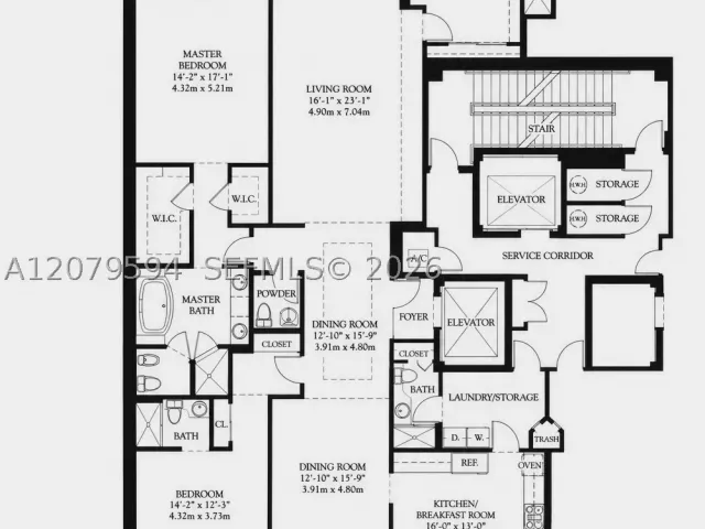 3-bedroom condo for rent in Key Biscayne - 789 Crandon Blvd 1603 - MondialRealty