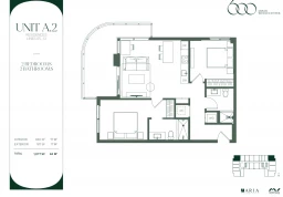 Apartment #3017 at 600 Miami Worldcenter