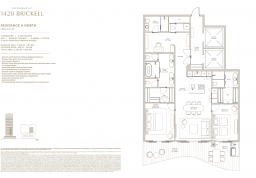 Apartment #1604 at The Residences at 1428 Brickell